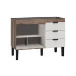 Imagen de Mueble bajo mesada cocina  Flamingo  120cm blanco Cozimax