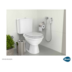 Imagen de Flexible de acero inox para ducha en blíster 2,00 mt Blukit