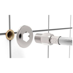 Imagen de Tapajunta acero inoxidable centro hexagonal 1/2" Blukit