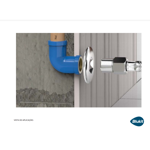 Imagen de Tapajunta acero inoxidable centro hexagonal 1/2" Blukit