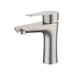 Imagen de Grifería de lavatorio Monocomando de mesada Turbo Gaelic satinada