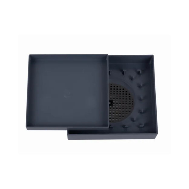 Imagen de Receptáculo de ducha oculto 10x10 gris oscuro