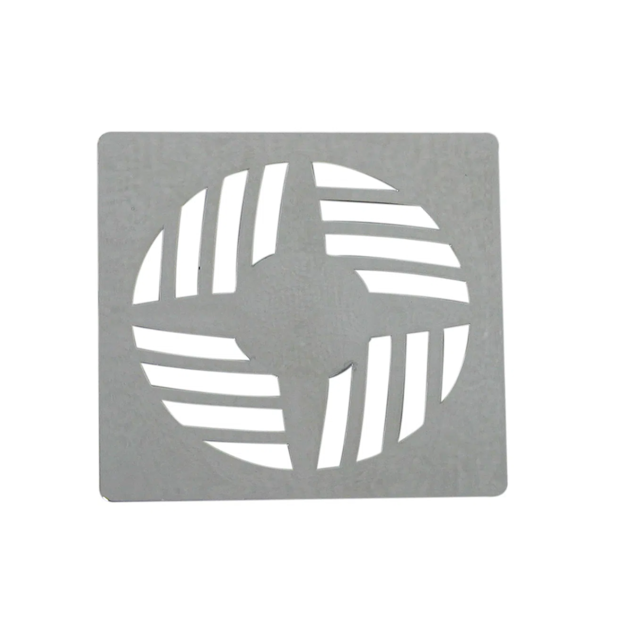 Imagen de Rejilla plástico cromado 15x15 cm