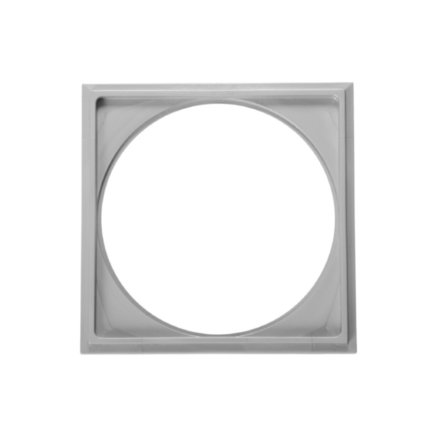 Imagen de Portarejilla 10x10 cm gris (rejilla GR14)