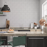 Imagen de Cerámica para pared Metro Dia Blanco 31x54 cm Brillante