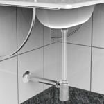 Imagen de Prolongación trasera de sifón botella 38 mm x 400mm