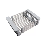 Imagen de Cesta extensible para pileta de acero satinada