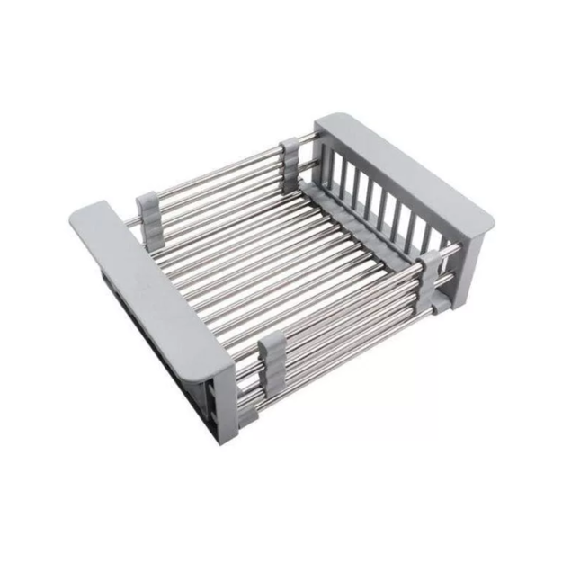 Imagen de Cesta extensible para pileta de acero satinada