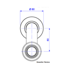 Imagen de Conexión rápida para inodoro Kids Deca