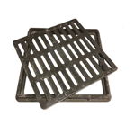 Imagen de Tapa y marco resina reja 40 x 40 cm peatonal