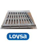 Imagen de Tapa y marco resina reja 60 x 60 cm peatonal