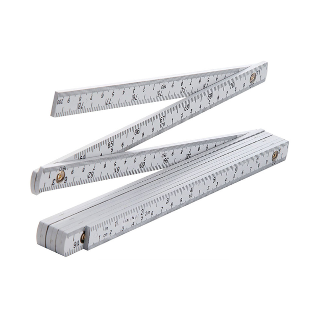 Imagen de Metro plástico carpintero  2 mt cm/pol.