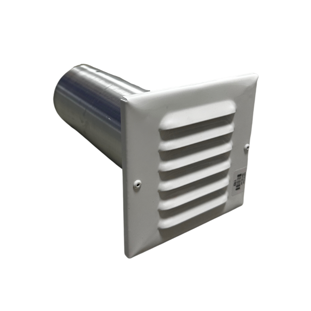 Imagen de Rejilla ventilación metálica 10x10 tubo largo 100 S/orificio