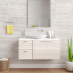 Imagen de Cerámica para piso y pared Treviso Gris 34x51 cm Satinado