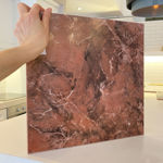 Imagen de Cerámica para piso y pared Barcelos Rojo 36x36 cm Brillante