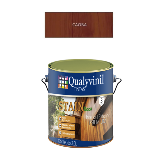 Imagen de Stain Eco al agua Mogno 0,9 litros