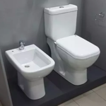 Imagen de Bidet de loza Montano  Blanco DMC