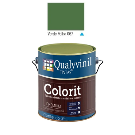 Imagen de COLORIT BRILLANTE VERDE HOJA 0,900 LITROS