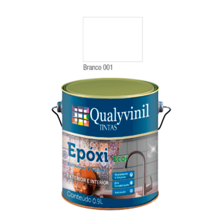 Imagen de Epoxi base agua premium acetinado blanco 0,9 L