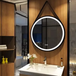 Imagen de Espejo LED 70cm de colgar c/desempañador