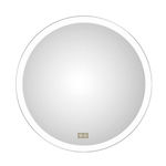 Imagen de Espejo LED 60cm Luz Frontal c/desempañador