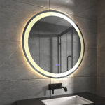 Imagen de Espejo LED 60cm Luz Frontal c/desempañador