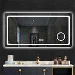 Imagen de Espejo LED 100x60 con display desempañador y aumento