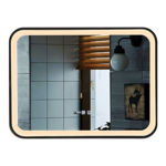 Imagen de Espejo LED 60x80cm C/Marco-desemp y display