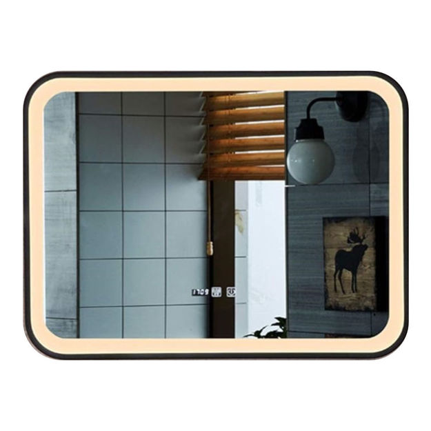 Imagen de Espejo LED 60x80cm C/Marco-desemp y display