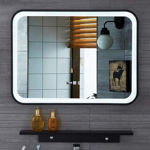 Imagen de Espejo LED 60x80cm C/Marco-desemp y display