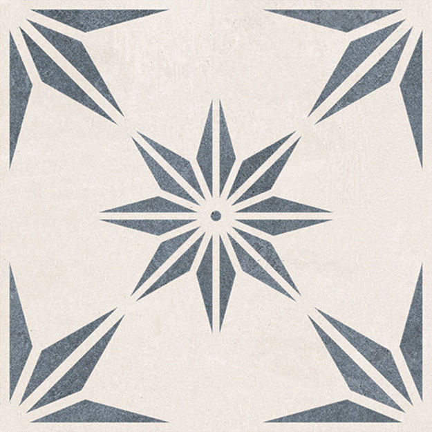 Imagen de Cerámica para piso y pared Linea hidráulica Malta 31x31 cm Mate