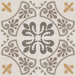 Imagen de Cerámica para piso y pared Linea hidráulica Milos 31x31 cm Mate