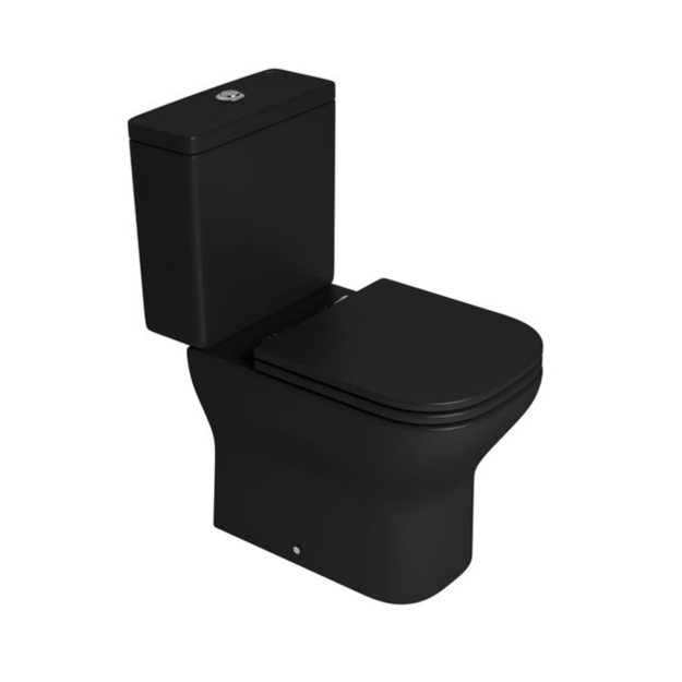 Imagen de Inodoro con mochila Axis Negro Mate 30cm