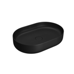 Imagen de Bacha de apoyo Oval 60x40 cm Negro Mate Deca