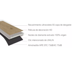 Imagen de Vinílico SPC Click 5mm Abedul