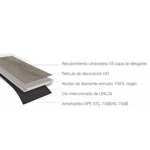 Imagen de Vinílico SPC Click 5mm Roble Gris