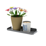 Imagen de ORGANIZADOR MULTIUSO DE PARED GRAFITO