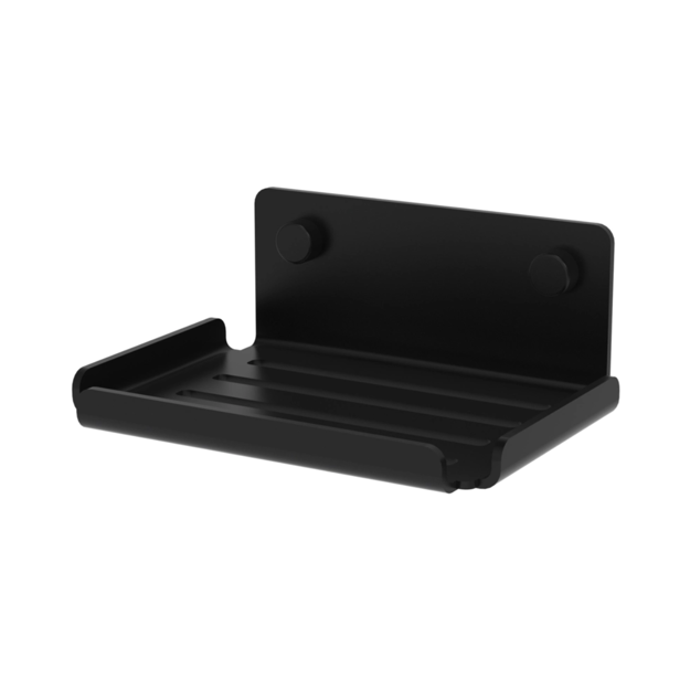 Imagen de JABONERA DE PARED NEGRO MATE