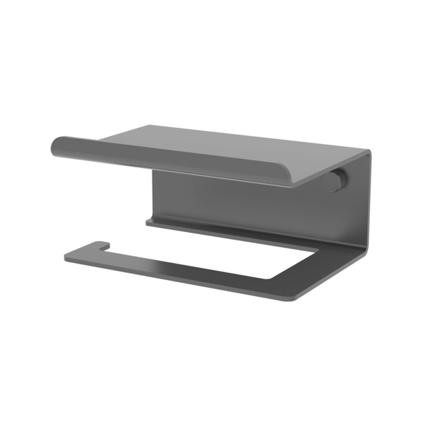 Imagen de PORTARROLLOS CON ESTANTE GRAFITO