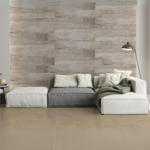 Imagen de Porcelanato para piso y pared Amazon Gray 18x113 cm Mate y Rectificado