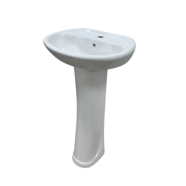 Imagen de Lavatorio con pedestal Capri