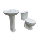 Imagen de Lavatorio con pedestal Capri