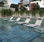 Imagen de Cerámica para pared y piscina Sancho Green 10x10 cm Brillante