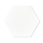 Imagen de Cerámica para pared Blanco Hexagonal brillante