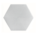 Imagen de Cerámica para pared Connect Blanco Hexagonal Mate