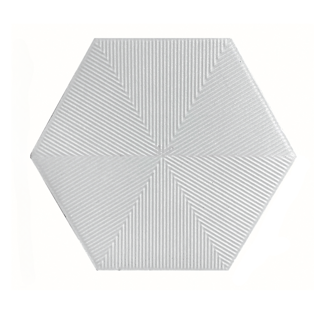 Imagen de Cerámica para pared Connect Blanco Hexagonal Mate