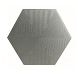 Imagen de Cerámica para pared Connect Gris Hexagonal Mate