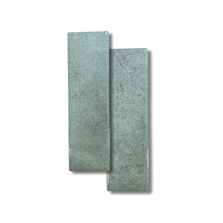 Imagen de Cerámica de pared Brick Aquarela Mint 7,5x25 cm Brillante