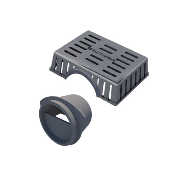 Imagen de ELLEVE Kit sifon horizontal c/rejilla 50mm Smart