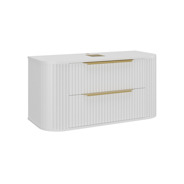 Imagen de Mueble de baño Suspendido Alice Blanco 100cm sin bacha